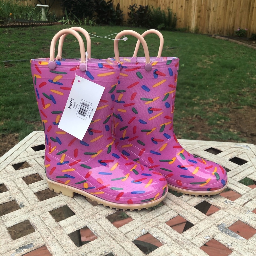 Sprinkles Rainboots